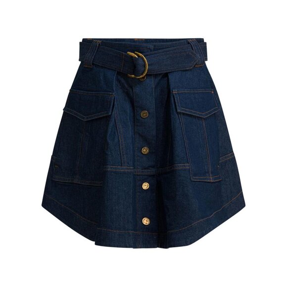 Zimmermann Dresses & Skirts - Zimmermann Denim Skirt With Belt tag size 2 Women